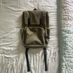 Green Everlane Backpack